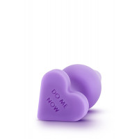 Анальная пробка PLAY WITH ME CANDY HEART DO ME PURPLE