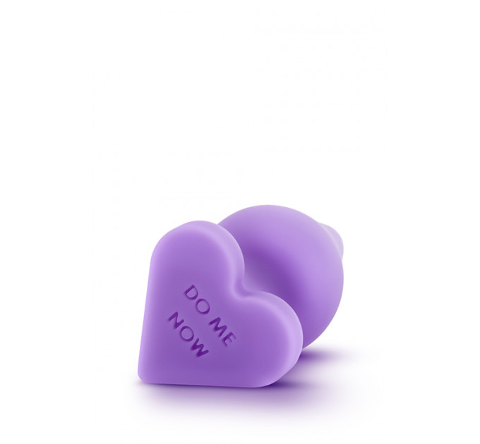 Анальная пробка PLAY WITH ME CANDY HEART DO ME PURPLE