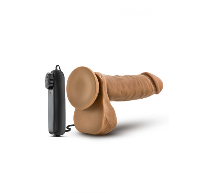 Вибромассажер LOVERBOY SOCCER CHAMP 8INCH DILDO MOCHA