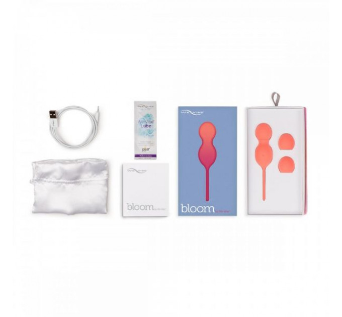 Вагинальные Шарики с Вибрацией We-Vibe Bloom Kegel Balls