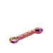 Стеклянный фаллоимитатор Dream Toys GLAMOUR GLASS RIBBED G-SPOT DILDO