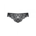 Трусы Laluna crotchless panties black L/XL - MINI