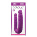 Двойной фаллоимитатор COLOURS DP PLEASURES PURPLE