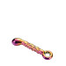 Стеклянный фаллоимитатор Dream Toys GLAMOUR GLASS RIBBED G-SPOT DILDO