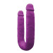 Двойной фаллоимитатор COLOURS DP PLEASURES PURPLE