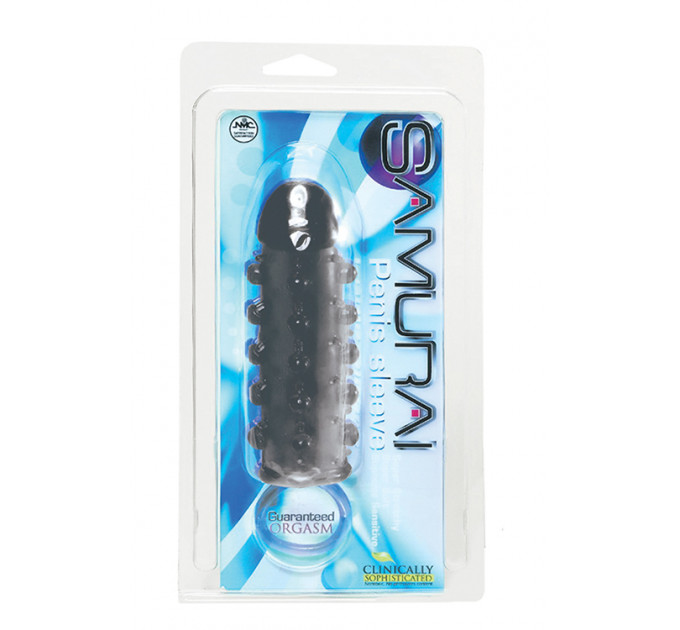 Насадка SAMURAI PENIS SLEEVE, BLACK