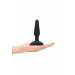 Анальна пробка із 3 моторами B-Vibe - Trio Remote Control Butt, чорна