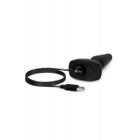 Анальна пробка із 3 моторами B-Vibe - Trio Remote Control Butt, чорна