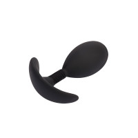 Анальная пробка со стопером Chisa Black Mont, черный, L