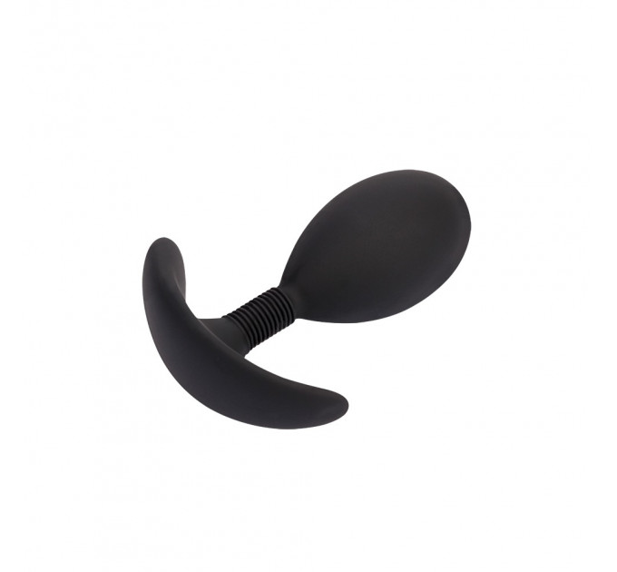 Анальная пробка со стопером Chisa Black Mont, черный, L
