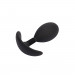 Анальная пробка со стопером Chisa Black Mont, черный, L
