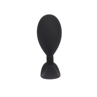 Анальная пробка со стопером Chisa Black Mont, черный, L