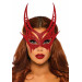 Блестящая маска дьявола Leg Avenue Glitter devil mask O/S