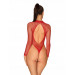 Боди Obsessive B126 teddy red S/M/L