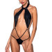 Боди с высоким воротником JANNIES BODY black S/M - Passion