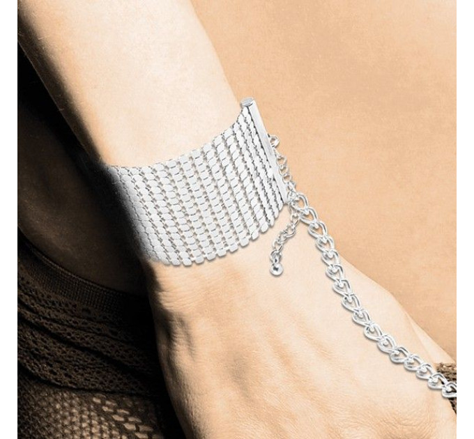 Браслеты-наручники Bijoux Indiscrets серебряные, OS