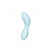 Двойной смарт вибратор с вакуумной стимуляцией SATISFYER CURVY TRINITY 5+ BLUE