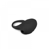 Ерекційне кільце з вібрацією Vibrating Cock Ring Black