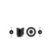 Кільце ерекційне STAY HARD BEEF BALL STRETCHER SNUG XLONG Чорне, 3.8 х 2.5 см
