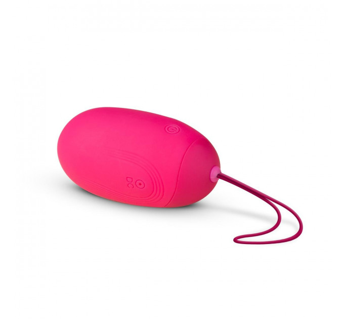 Виброяйцо XL Easytoys, с дистанционным пультом, силиконовое, розовое, 8 х 3.8 см