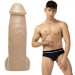 Фаллоимитатор реалистичный Fleshjack Boys Reno Gold Dildo (RP), бежевый, 17.8 см х 4.6 см