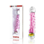 Фаллоимитатор стеклянный 7,5" Glass Romance Розовый