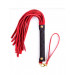 Флоггер DS Fetish Leather flogger S red