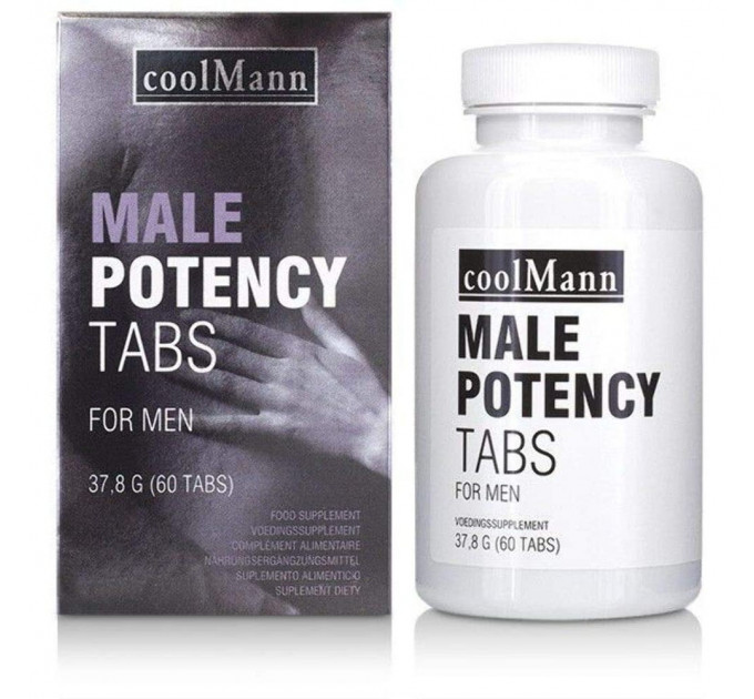 Капсулы для потенции COOLMANN MALE POTENCY TAB 60TABS