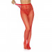 Колготки в мелкую сетку красные Leg Avenue Nylon Fishnet Pantyhose O/S