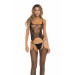 Комбинезон ON ALL NIGHT 2PC SET BODYSTOCK BLACK, OS