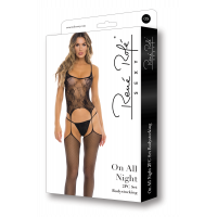 Комбинезон ON ALL NIGHT 2PC SET BODYSTOCK BLACK, OS