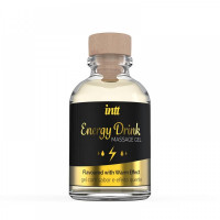 Масажний гель з ефектом зігрівання Intt Energy Drink 30 мл