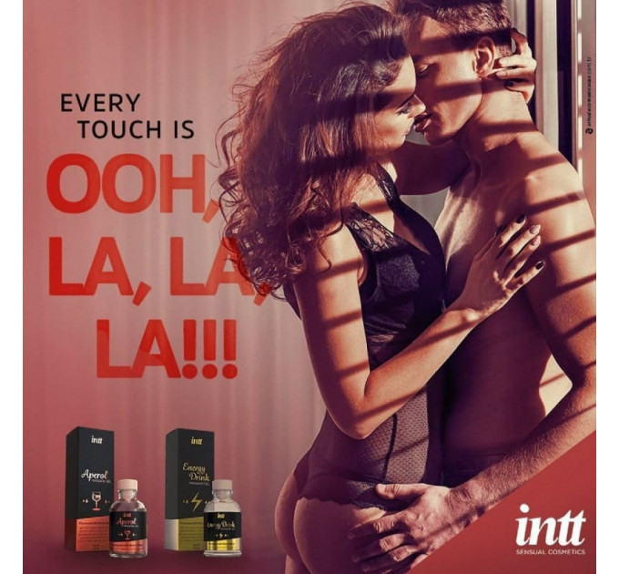 Массажний гель с согревающим эффектом Intt Energy Drink 30 мл