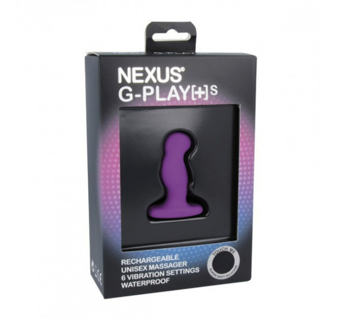 Масажер простати з вібрацією Nexus G-Play Plus Purple, макс діаметр 2.3 см