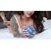 Мастурбатор двухсторонний FleshLight Quickshot Turbo, голубой