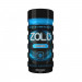 Мастурбатор в колбе с ребристой структурой Zolo Back Door Cup, голубой