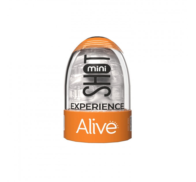 Мини мастурбатор Alive Mini Shot Experience прозрачный