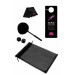 Набор девайсов для секс игр Dream Toys Sex Room Vibe Kit, 6 предметов, черный/розовый