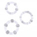 Набір кілець Chisa GK Power Cock Rings, прозорий