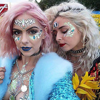 Наклейка для обличчя Leg Avenue Elektra face jewels sticker