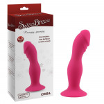 Насадка для страпону Chisa Sweet Breeze Rumpy Pumpy, рожевий