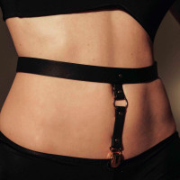 Пояс для білизни Bijoux MAZE - Lingerie and stocking Black O\S