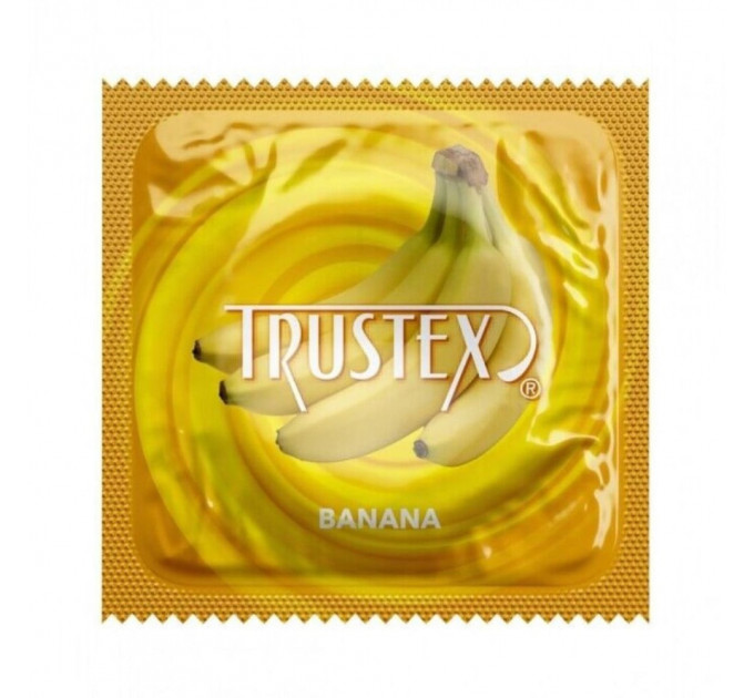 Презерватив Trustex Banana с ароматом и вкусом банана (цена за 1 шт.)