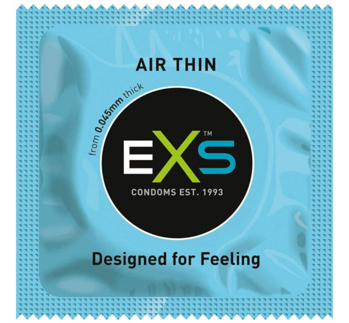 Презервативи EXS Air Thin Feel із латексу високої якості (ціна за упаковку, 3 шт.)