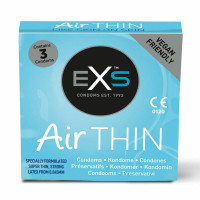 Презервативи EXS Air Thin Feel із латексу високої якості (ціна за упаковку, 3 шт.)