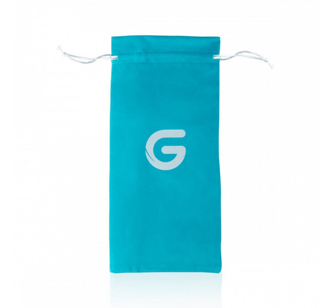 Пробка скло прозора Gildo Glass Buttplug No.26