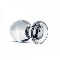 Пробка стекло прозрачная Gildo Glass Buttplug No. 26