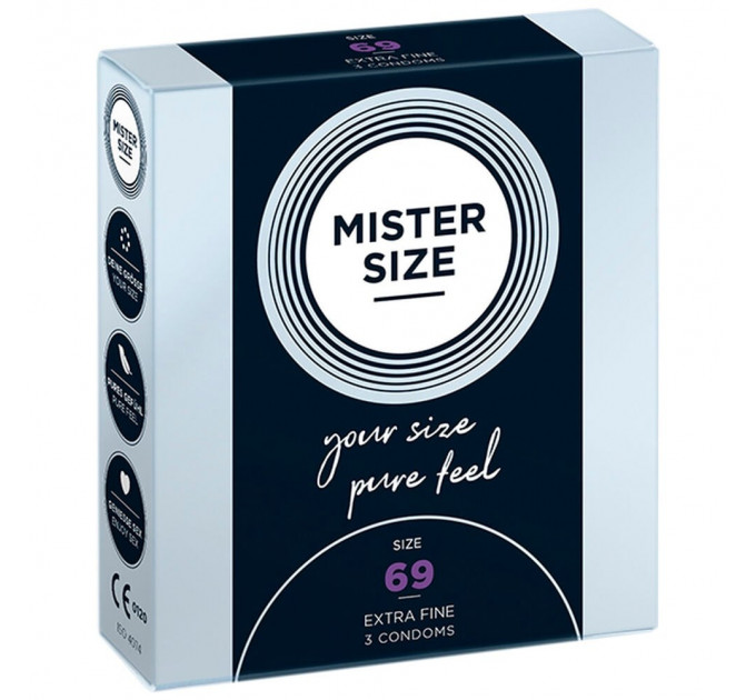 Презервативи Mister Size 69mm pack of 3
