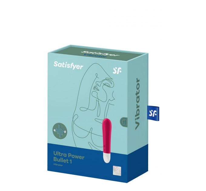 T360169 Мощная вибропуля Satisfyer Ultra Power Bullet 1 Red
