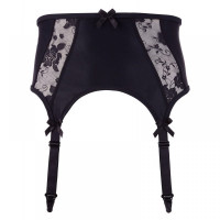 Пояс для чулок мужской Svenjoyment с кружевом Men's Suspender Belt M